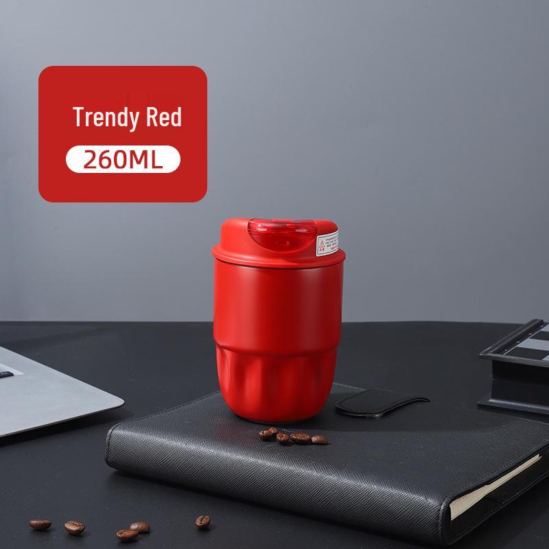 Octagonal 304 Stainless Steel Thermos Mug: Portable Vacuum Coffee Cup