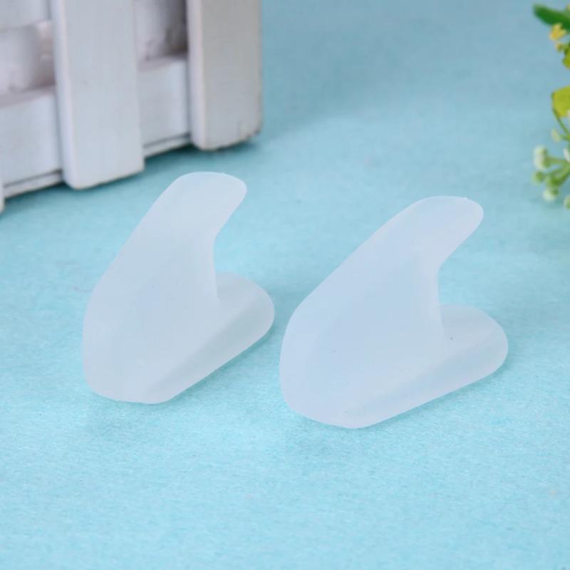1 Pair Silicone Bone Thumb Orthotics Corrector Hallux Valgus Toe Separator Feet Care Thumb Orthotics Foot Care Tools