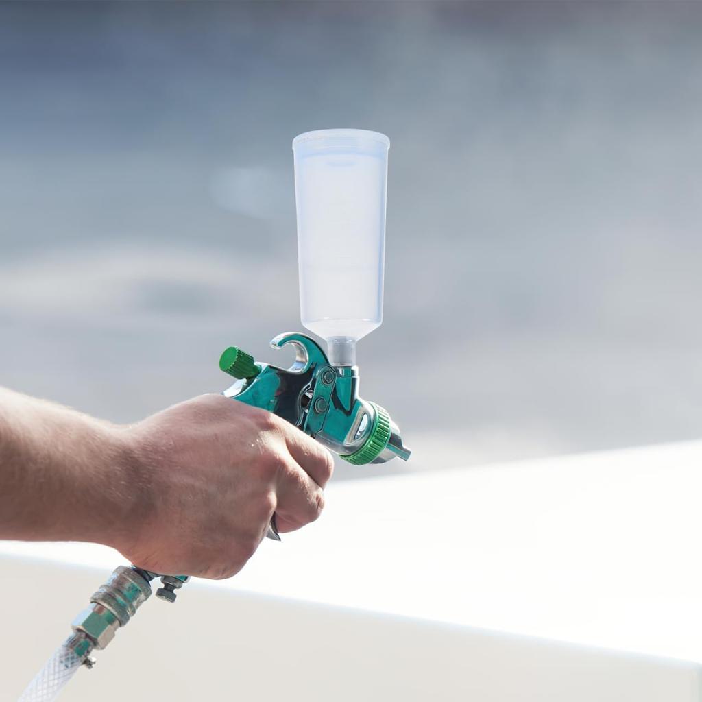 3Pcs Glass Airbrush Paint Bottles Empty Paint Dispenser Storage Jar for Airbrush Painting Glass Portion Bottles