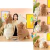Adorable Realistic Plush Goat Stuffed Animal Toy For Kids Soft Home Decor Cushion