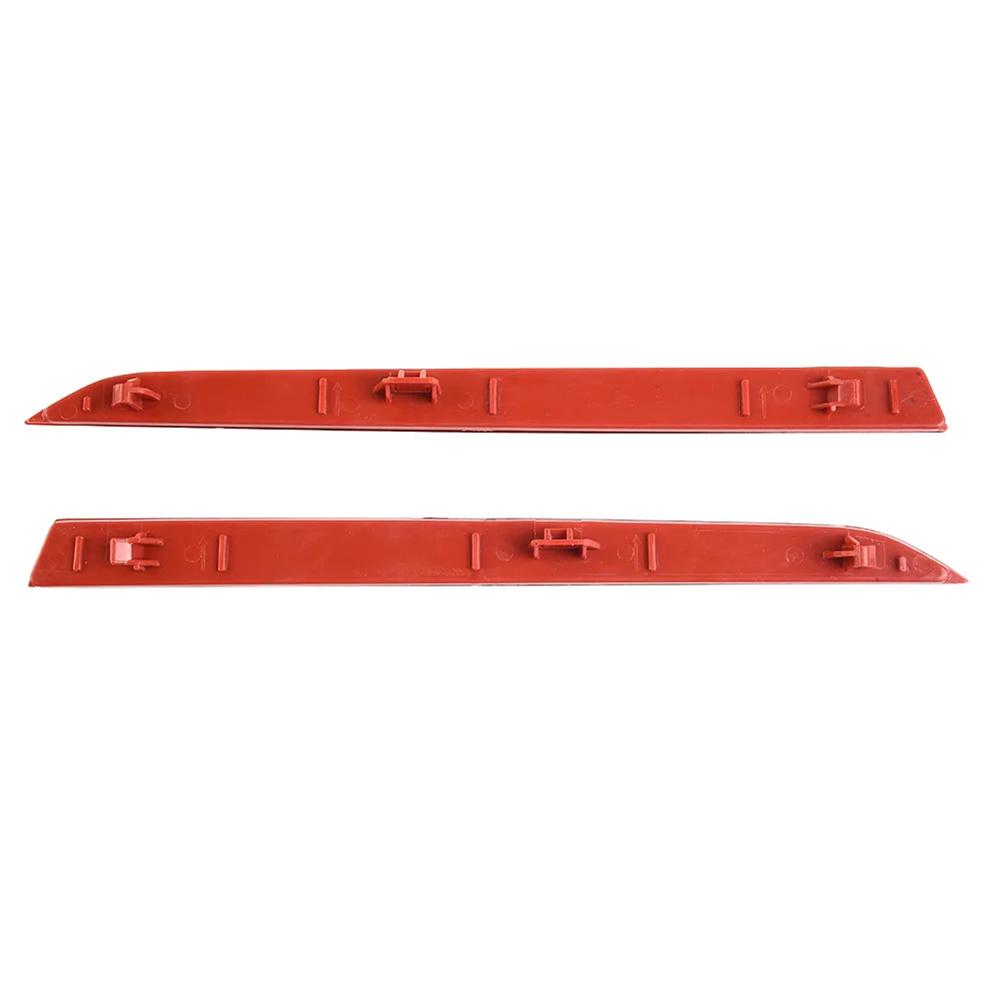 1 Pair Red Lens Rear Bumper Reflector Light For BMW 3er F30 F31 M Sport 2012-17