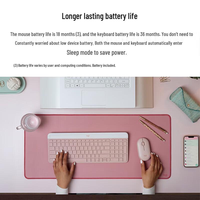 Logitech MK470 Slim Wireless Keyboard and Mouse Combo