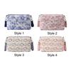 Floral Outdoor Diaper Bag Multifunctional Reusable Portable Stroller Organizer Bags with Stroller Hooks for All Strollers