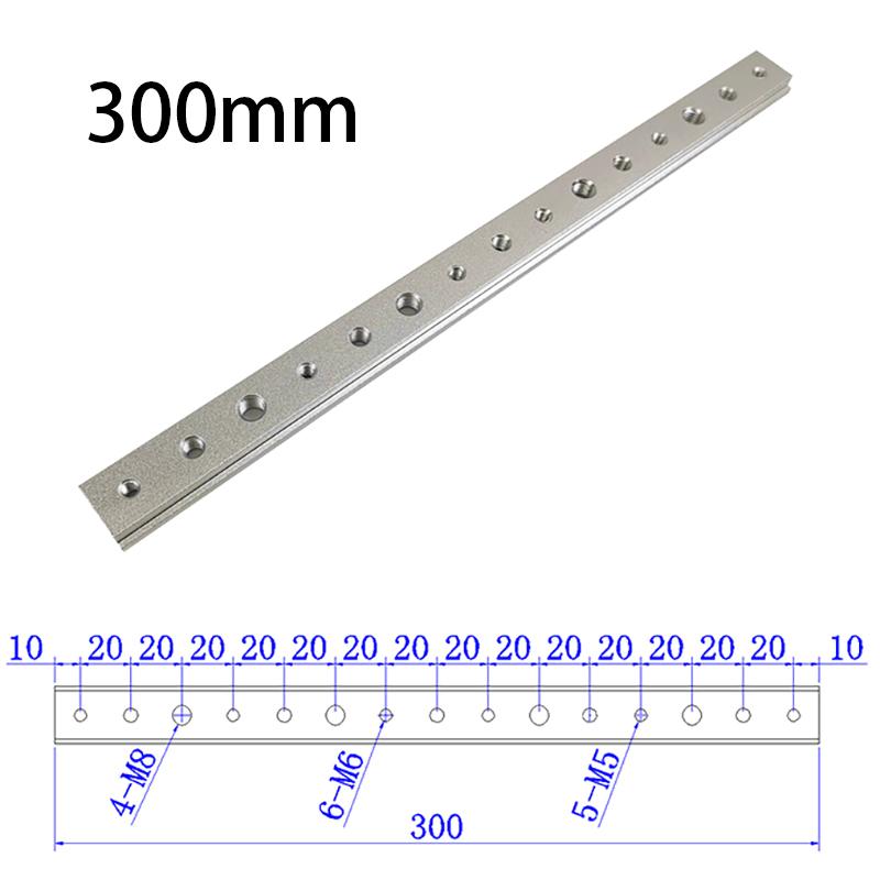 Miter Bar Slider Table Saw Gauge Rod T Slot Miter Track M6/M8T Screw Fixture Slot Aluminum Alloy for Woodworking Router