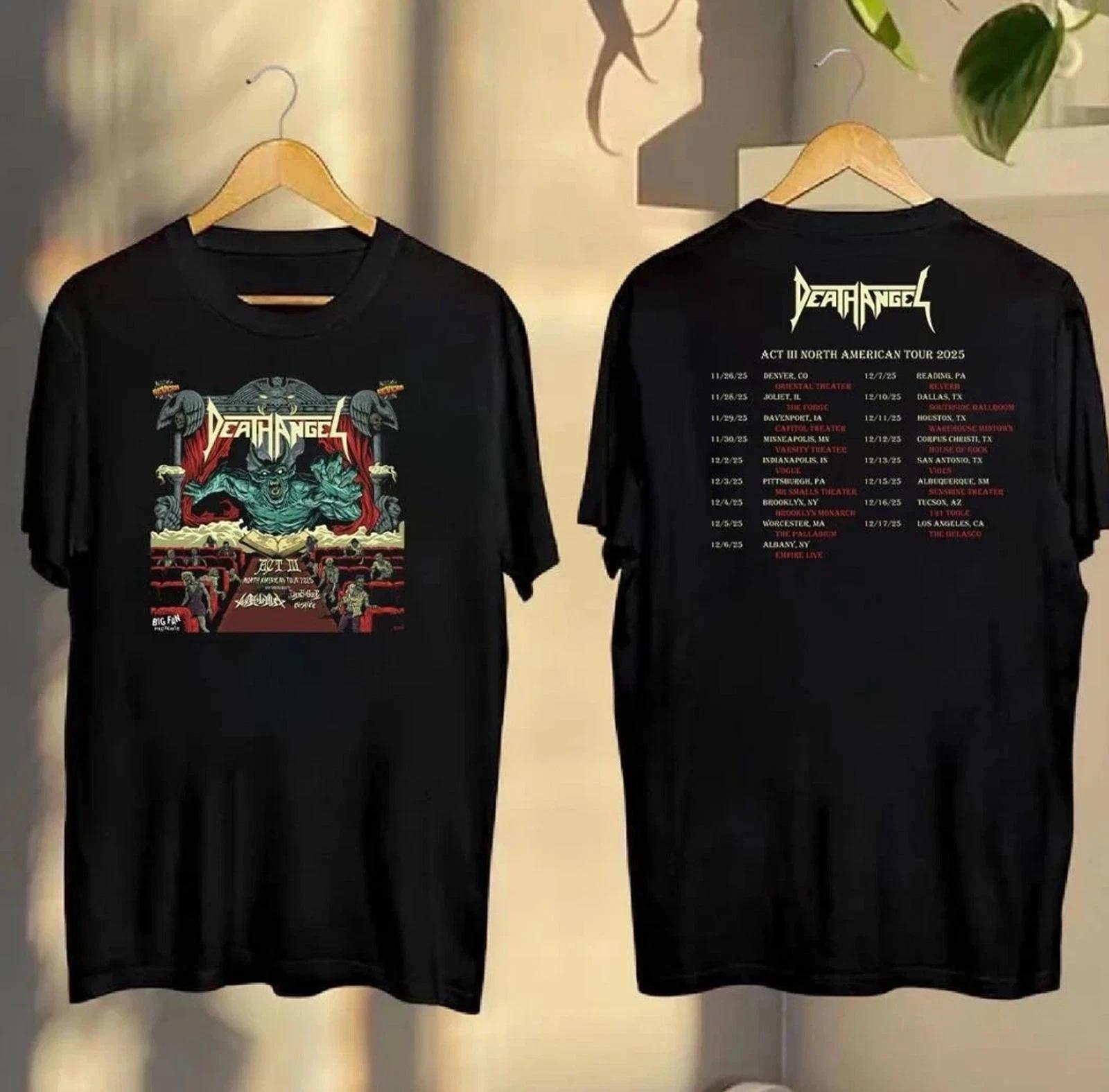 Death Angel Act Iii North American Tour 2025 Unisex T-shirt S-5XL M