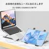 YAODLE Laptop Notebook PC Tablet Ergonomic 8 Height Adjustable Lightweight and Foldable PC Stand Minimizes Neck and Shoulder Provides a Comfortable