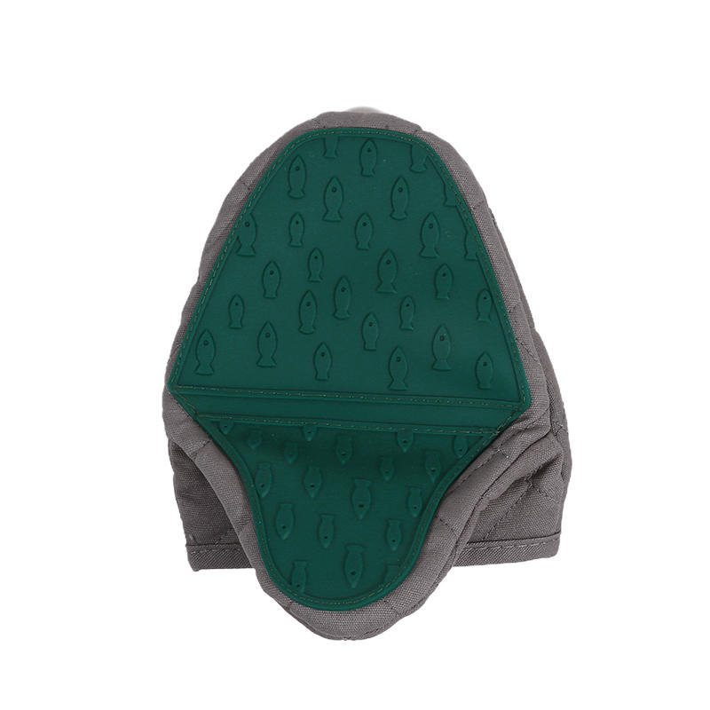 Fish Shaped Silicone Anti Scald Oven Gloves Kitchen Silicone Gloves Tray Dish Holder Oven Gloves Multi-purpose Gloves 1PCS