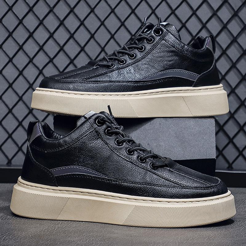 New Luxury Men's Shoes Thick soled Height increasing Soft soled Running Shoes for Youth Outdoor Leisure Sports Shoes sneakers