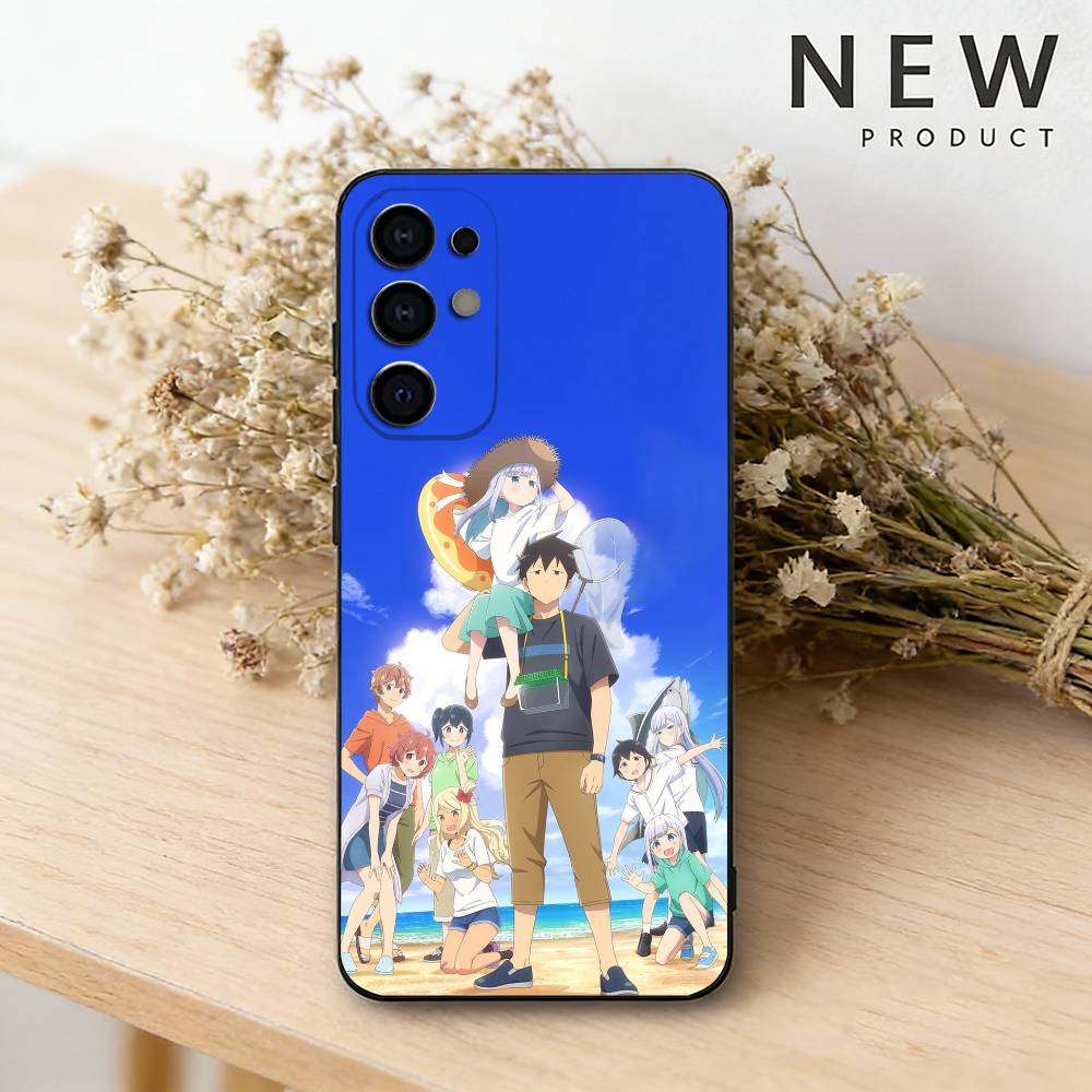 

A-Aharensan Anime W-wa Hakarenai phone Case For Samsung S26,25,24,21,22,23,30,20,Ultra,Plus,Fe,Lite Black Soft Cover Samsung S21fe