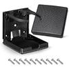 2PCS Boat Cup Holder, Car Folding Drink Holders Wall Mounted Bottle Bracket with Adjustable Arms, Universal Space-Saving Cup Holders with Screws for