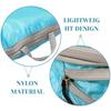 No-brand item 3 pieces made nylon material practical travel compression pouch convenient storage function organizing clothes cosmetics separately home