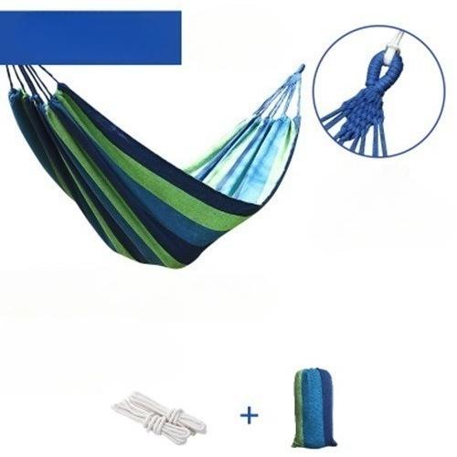 1Pc Outdoor Single Canvas Hammock Double Indoor Balcony Hanging Chair Dormitory Swing Anti-rollover Camping Children's Home