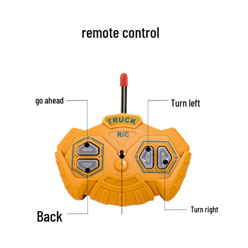 Wireless Remote Control Semi-Trailer Truck: Heavy Transport, Dump, Oil Tanker, Boy's Model Toy