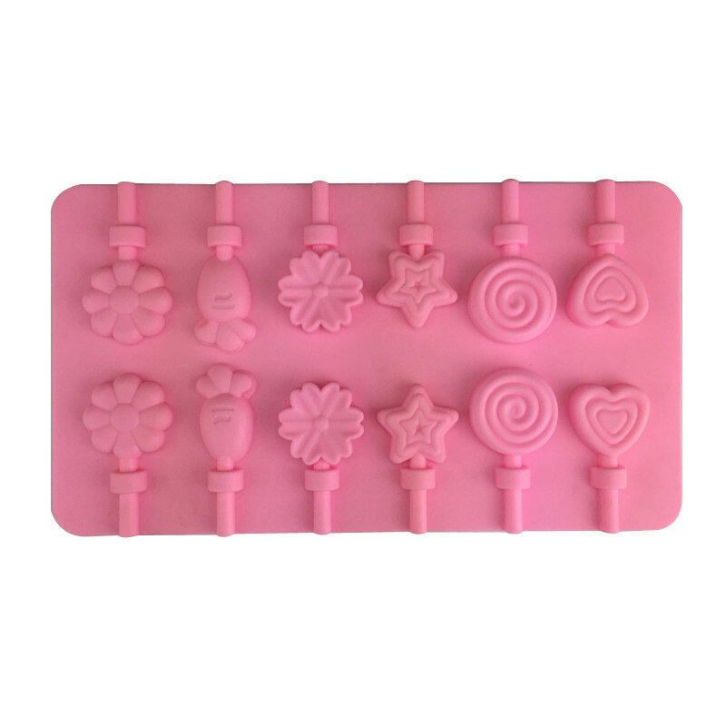 Aromatic gypsum form in the style of Lollipop Carrot - 2 pcs.
