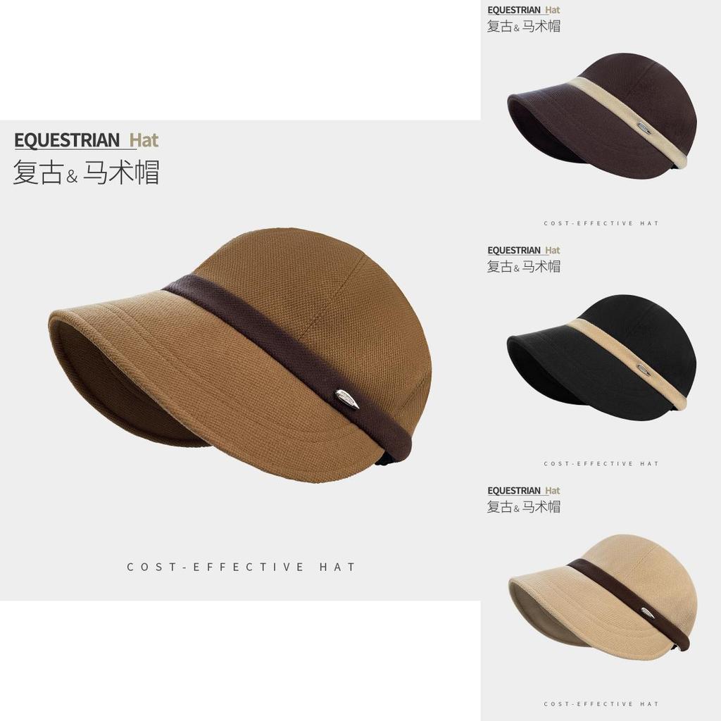Womens Casual Equestrian Cap With Windproof Warmth For Fall Winter Fashion And Sun Protection