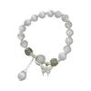 [kanaelun] Natural Stone Bracelet Accessories Luck Good Luck Strongest Women Birthstone Power Stone Present Luck Goods Purification Feng Shui Strong