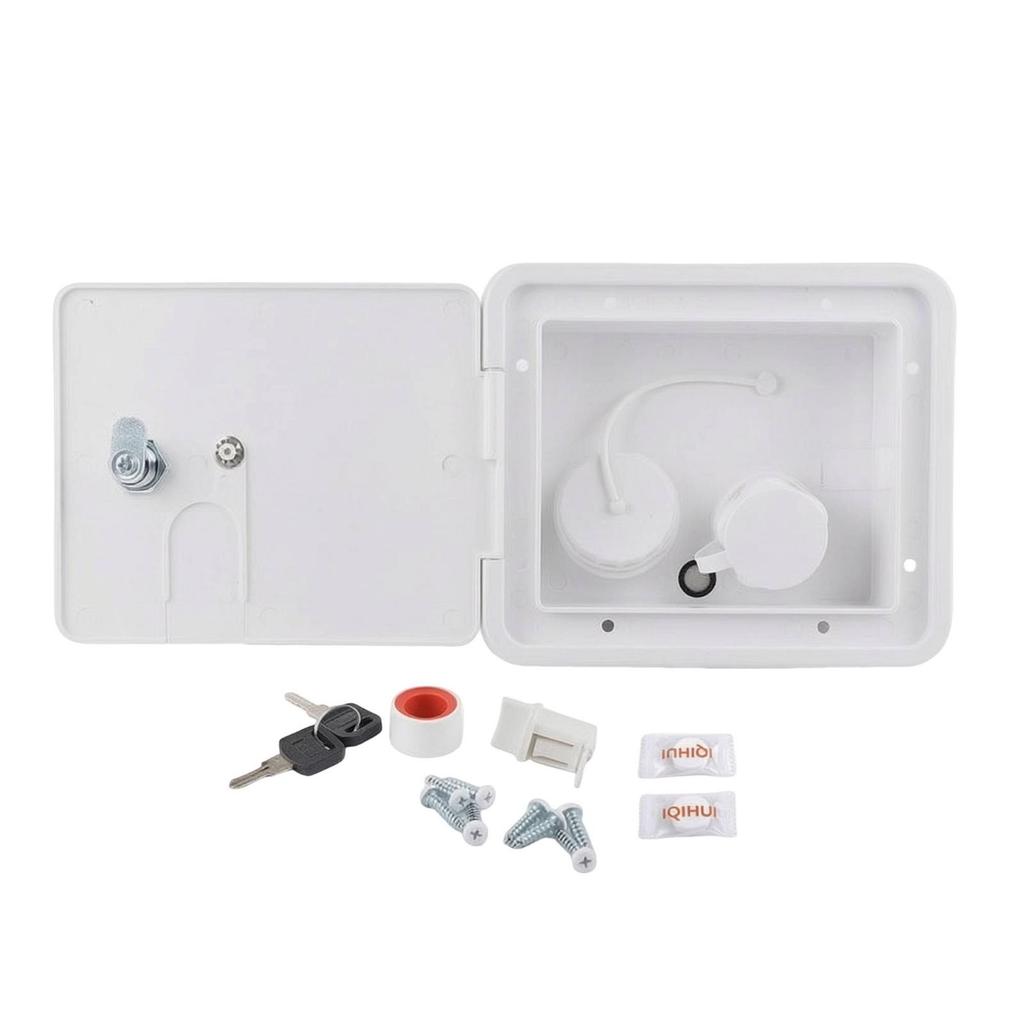 Water Fill Hatch Flow-throughFed Inlet with Keys Flush-Mount