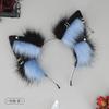Handmade Cute Plush Animal Ears Cosplay Comic Show Punk Headband Spice Girl Headgear European and American Style Hair Accessories
