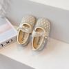 2026 Autumn Soft Sole Princess Crystal Shoes for Baby Girls