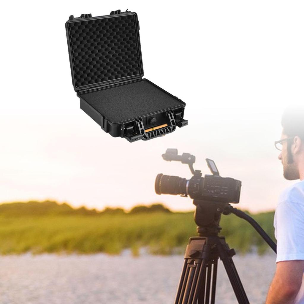 GUOOL Portable Sponge Bin Handheld Hard Ideal for Storing Equipment and Tools at x x Toolbox, Pre-Cut Carrier, Container, Case, Home, 29.5cm 26.5cm