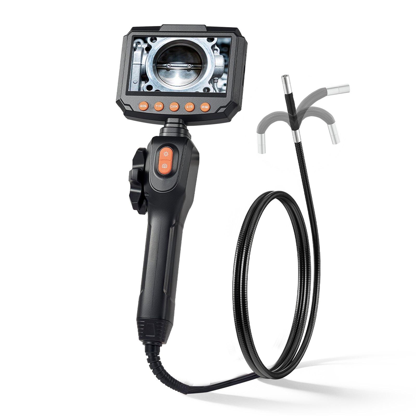 VEVOR Articulating Borescope Camera with Light