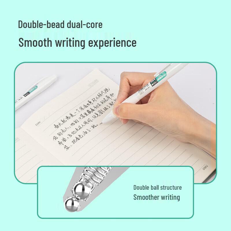 Deli Quick-Dry 0.5mm Gel Pen Refills