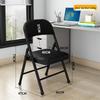 Modern Minimalist Folding Armchair with Backrest - Comfortable, Portable Chair for Dorms & Bedrooms