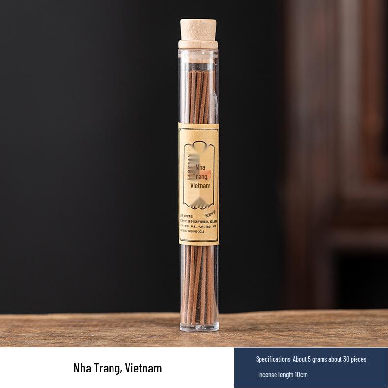 10cm Sandalwood Incense Sticks: Long-lasting, Deodorizing, Convenient 5g Packs for Indoor Use