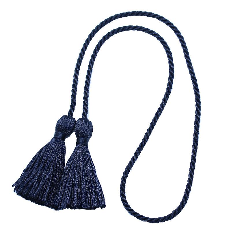 2-10Pcs 54cm Long Rope Double Fringe Trim Tassels Handmade Silk Bookmark Tassel For Curtain Decoration DIY Craft Sewing Supplies