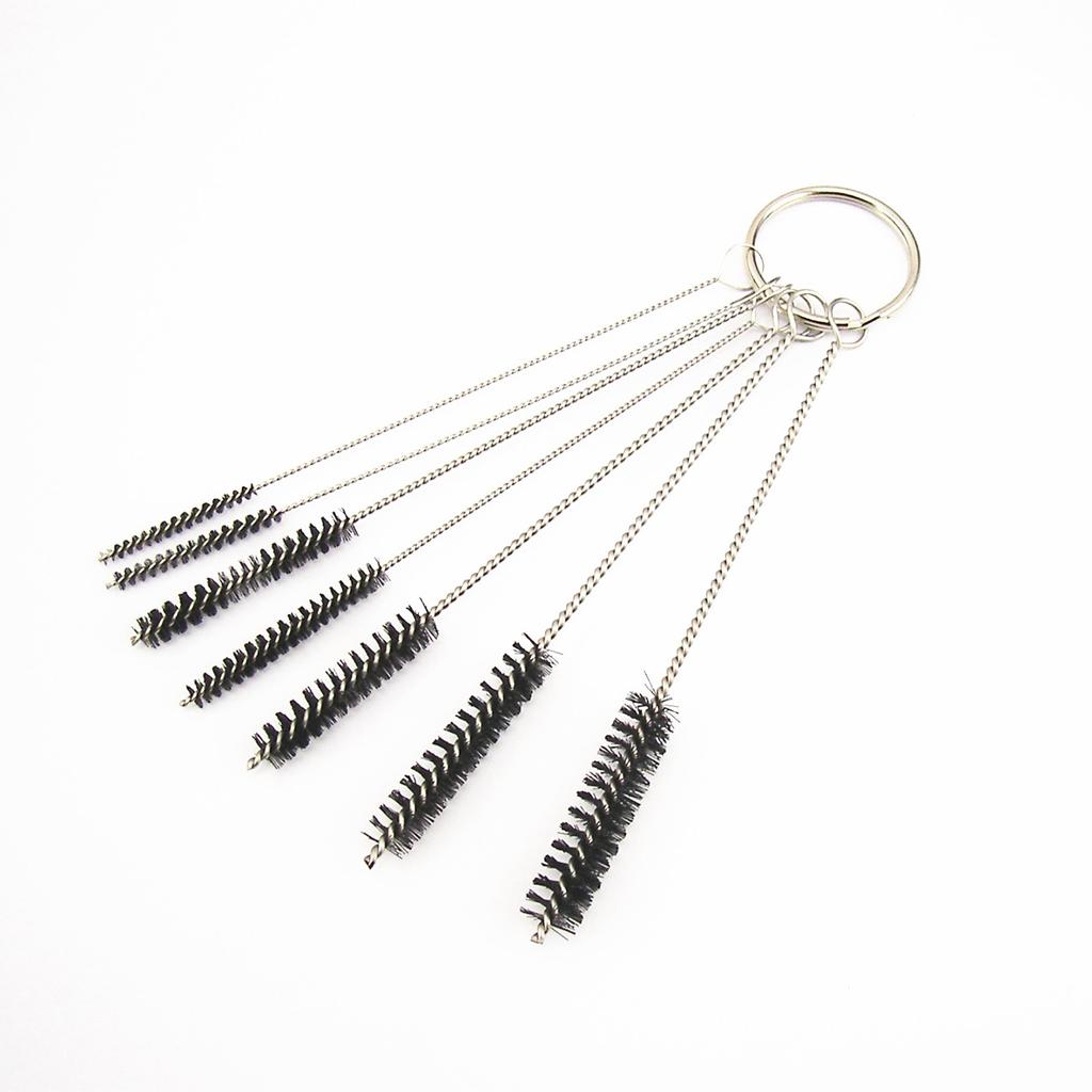 Auto Motorcycle Carburetor Nozzle Washer Cleaning Car Jet Needle Brush Passages