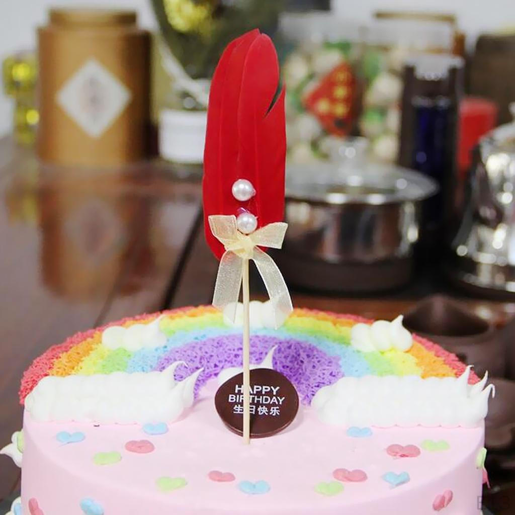 Federn 0,6 Zoll Bastelbedarf für Hochzeitsfeier Dekoration Packung mit 50 Stück