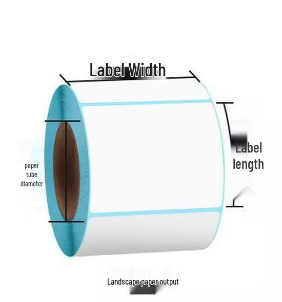 

Durable Three-Proof 100x100mm Thermal Adhesive Label for Cross-border Waybill Printing