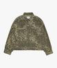 Ninenuts Leopard Grunge Trucker Jacket_Beige