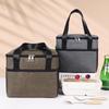 Waterproof Oxford Insulated Bento Bag - Large Capacity Picnic & Lunch Tote with Ice Pack
