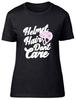 Funny Cycling Bicycle Unisexs TShirt Helmet Hair Dont Care Ladies Gift Tee