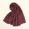 70*180cm Women Plain Solid Color Rayon Cotton Modal Hijab Scarf Lady High Quality Wraps Shawls Muslim Headband Islamic Scarves