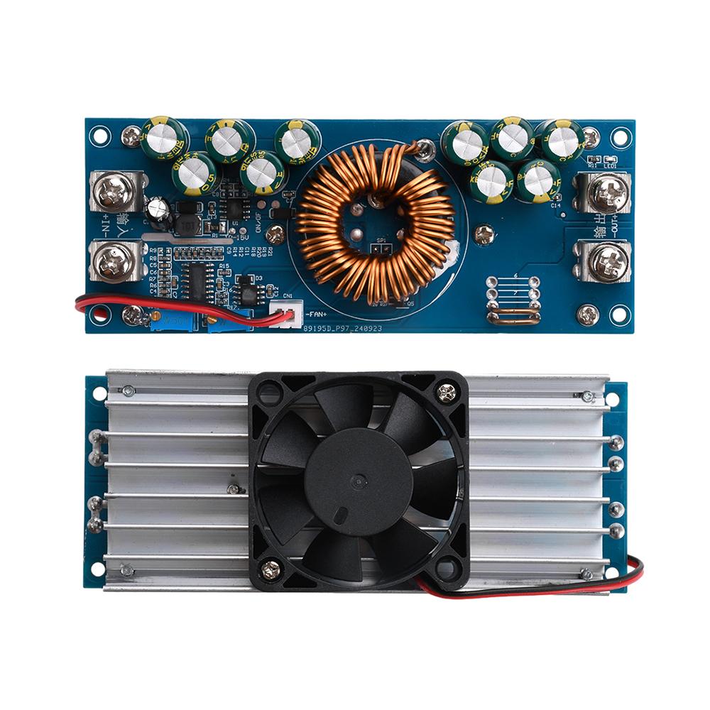 DC Adjustable Buck Power Module DC15V-90V To DC 2.5V-72V 800W/1200W High Power 28A/50A Constant Current Power Boost Module