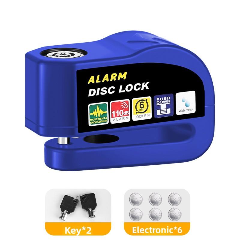 Fahrradschloss Fahrrad Scheibenbremsenschloss Alarm Schutz Elektrische Schlösser Motorrad Bremsscheibe Diebstahlsicherung Schlösser Fahrradausrüstung