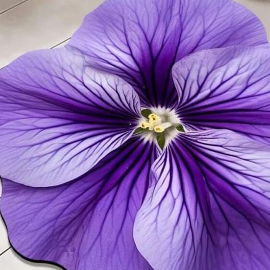Diatomaceous Earth Bath Mat Non-Slip Absorbent Floor Mat Easy To Clean Quick-Drying Irregular Floral Design Entrance Rug