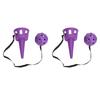 2 Set Catch A Ball Set Plastic Matte Surface Stable Grip Throw and Catch Ball for Reflexivity