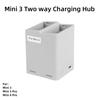 For Mini 3/4Pro Battery Two Way Charging Hub Drone Battery Charger Compatible With Mini 3/3Pro/4Pro Series Drone Accessories
