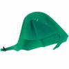 Hair Coloring Highlighting Hat Silicone Reusable DIY Hair Dyeing Hat Tool for Beauty Salon Green