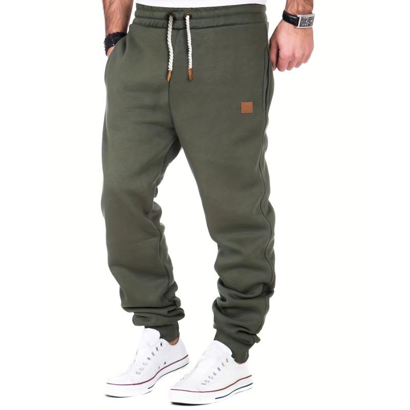 Men's Winter Warm Thermal Trousers Casual Athletic Fleece Pants Jogging Pants Men Sport Discovery Channel Pants Hot Overalls