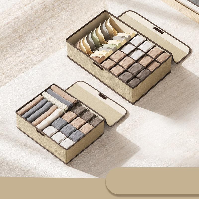 Folding Drawer Organizer Clothes Box T-shirt Jeans Leggings Closet Storage Box