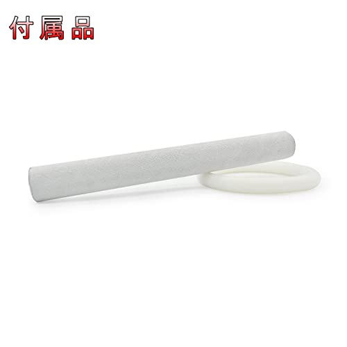 Ennbom Crystal Singing Bowl with Suede Mallet and Rubber Ring, White (8 Inches) for Meditation