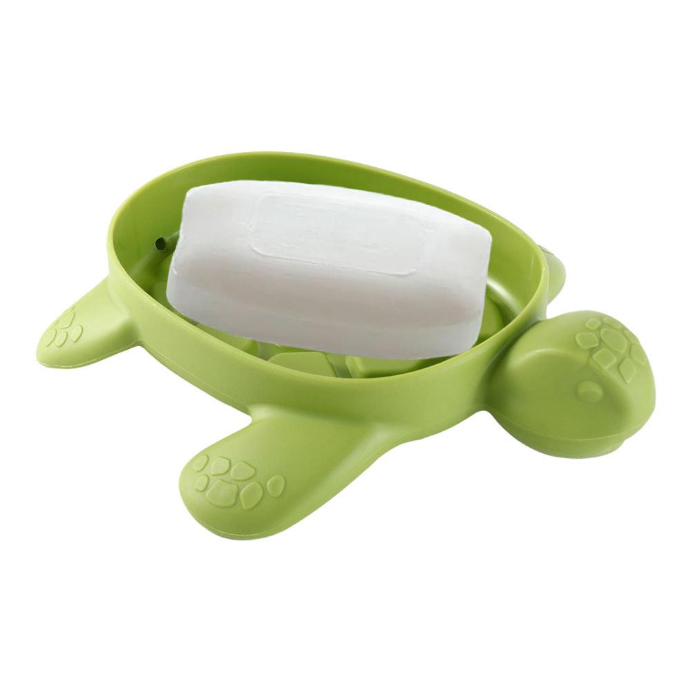 Cute Drain Soap Holder Box Plastic Soap Holder Soap Rack Turtles Shape Soap Box  Bathtub