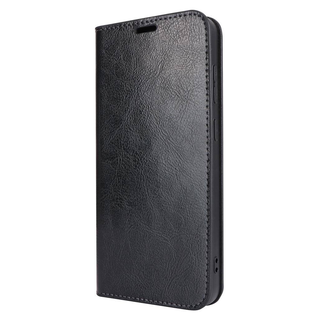 For Samsung Galaxy S24 Split Leather Case Crazy Horse Texture Wallet Flip Cover