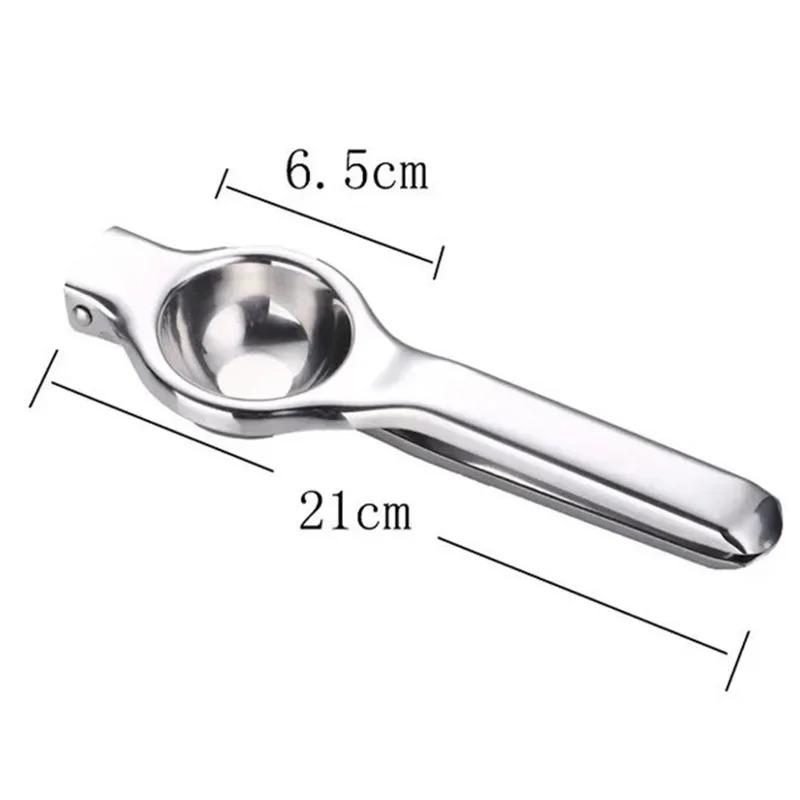 Stainless Steel Manual Juicer Processor Lemon Squeezer Orange Fruit Household Lemon Clip Fruit Pressing Kitchen Accessories