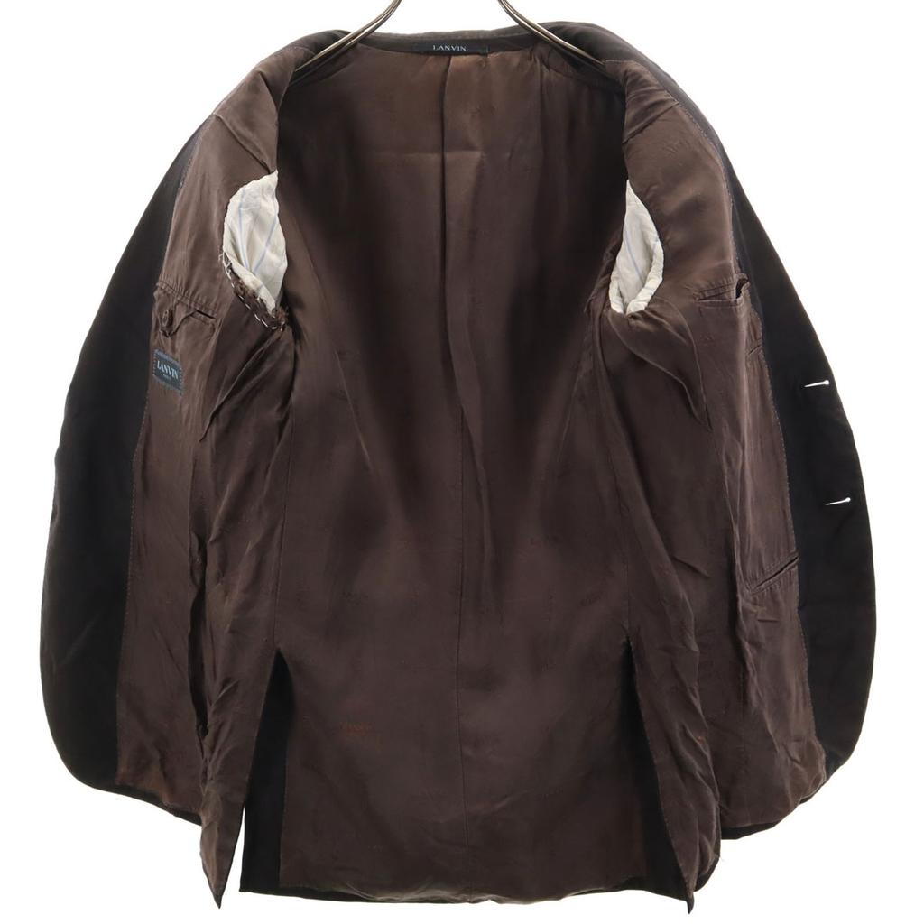 Lanvin 90s Made In Italy Old Tailored Jacket 48 Brown Men's Used