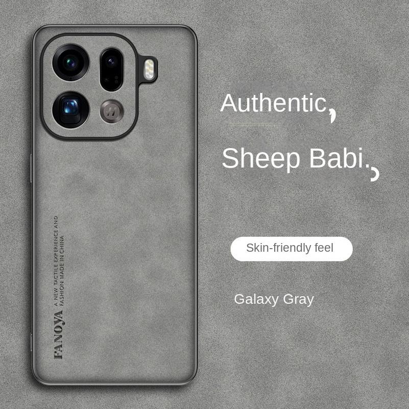 

Plain leather comfortable suede case For OPPO Find X9 Pro find x9 X8 Ultra X8s + X8 Ultra X7 X6 Pro Slim Lens protect Cover OPPO Find X9 Pro